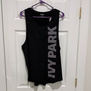 IVY PARK Black and White Muscle Tee